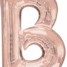Anagram - Ballon Mylar Supershape Lettre - B Rosegold - Party Shop