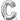 Anagram - Ballon Mylar Supershape - Lettre C Argent - Party Shop