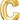 Anagram - Ballon Mylar Supershape - Lettre C - Or - Party Shop