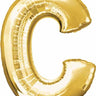 Anagram - Ballon Mylar Supershape - Lettre C - Or - Party Shop