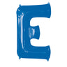 Anagram - Ballon Mylar Supershape - Lettre E Bleu - Party Shop