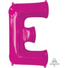 Anagram - Ballon Mylar Supershape - Lettre E Magenta - Party Shop