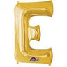 Anagram - Ballon Mylar Supershape Lettre E Or - Party Shop