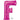 Anagram - Ballon Mylar Supershape - Lettre  F Magenta - Party Shop