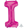 Anagram - Ballon Mylar Supershape - Lettre I Magenta - Party Shop