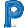Anagram - Ballon Mylar Supershape - Lettre P Bleu - Party Shop