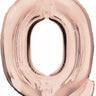 Anagram - Ballon Mylar Supershape - Lettre Q - Rosegold - Party Shop