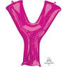 Anagram - Ballon Mylar Supershape - Lettre Y Magenta - Party Shop