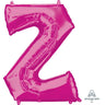 Anagram - Ballon Mylar Supershape - Lettre Z Magenta - Party Shop
