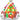 Anagram - Ballon Mylar Supershape - Maison Pain D'Épice - Party Shop