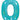 Betallic - Ballon Mylar Supershape - Nombre 0 Bleu Holographique - Party Shop