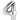 Anagram - Ballon Mylar Supershape - Nombre 4 Argent - Party Shop
