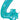 Betallic - Ballon Mylar Supershape - Nombre 4 Bleu Holographique - Party Shop