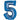 Anagram - Ballon Mylar Supershape - Nombre 5 Bleu - Party Shop