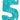 Betallic - Ballon Mylar Supershape - Nombre 5 Bleu Holographique - Party Shop