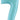 Betallic - Ballon Mylar Supershape - Nombre 7 Bleu Pastel - Party Shop