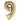 Anagram - Ballon Mylar Supershape - Nombre 9 - Or Blanc - Party Shop