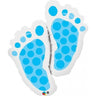 Qualatex - Ballon Mylar Supershape - Pied Bebe Bleu - Party Shop