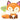 Anagram - Ballon Mylar Supershape - Renard Bébé - Party Shop
