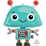 Anagram - Ballon Mylar Supershape - Robot Aqua - Party Shop