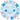 Anagram - Ballon Mylar Supershape - Soleil Bleu - Party Shop