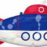 Anagram - Ballon Mylar Supershape - Sous Marin Irridescent - Party Shop