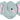 Betallic - Ballon Mylar Supershape - Tête D'Éléphant (3D) - Party Shop