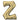 Anagram - Ballon Mylar Supershape - Lettre Z - Or Blanc - Party Shop