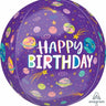 Anagram - Ballon Orbz - Happy Birthday - Planet - Party Shop