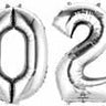 Anagram - Ballons Mylar Supershape (4) - 2023 Argent - Party Shop