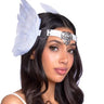 Leg Avenue - Bandeau De Plume - Party Shop