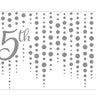 Creative Converting - Bannière - 25Th Argent - Party Shop