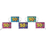 Santex - Bannière 90'S Multicolore - Party Shop