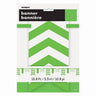 Unique - Bannière À Chevrons - Vert Lime - Party Shop