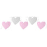 Santex - Bannière Coeur - Rose nacré - Party Shop