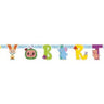 Unique - Bannière Happy Birthday - Cocomelon - Party Shop