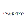 Amscan - Bannière De Fête Avec Pompom - Party (6 1/4' X 6 3/10") - Party Shop