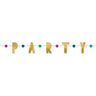Amscan - Bannière De Fête Avec Pompom - Party (75" X 6") - Party Shop