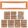 Amscan - Bannière Géante Personnalisable Orange - Party Shop