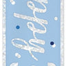 Unique - Bannière "Happy 30Th Birthday" Bleu Pâle - Party Shop