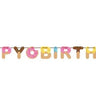 Creative Converting - Bannière Happy Birthday - Beigne - Party Shop
