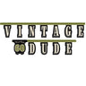 Creative Converting - Banniere Vintage 60 8.75' - Party Shop
