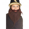 RUBIES - Barbe & Moustache 8" - Brun - Party Shop
