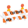 Amscan - Barriere De Construction Drole - Retraite - Party Shop