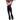 Leg Avenue - Bas Collant Mi-Cuisse Avec Boucle En Satin - Party Shop