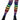 Leg Avenue - Bas De Nylon Mi-Cuisse Arc-En-Ciel - Party Shop