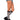 Leg Avenue - Bas Genoux Rayé Noir Et Blanc - Party Shop