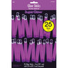 Amscan - Bâtons Lumineux 4" (25Pc) -  Mauve - Party Shop