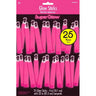 Amscan - Bâtons Lumineux 4" (25Pc) -  Rose - Party Shop
