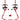 Leg Avenue - Bijou Adhésive - Clown - Party Shop